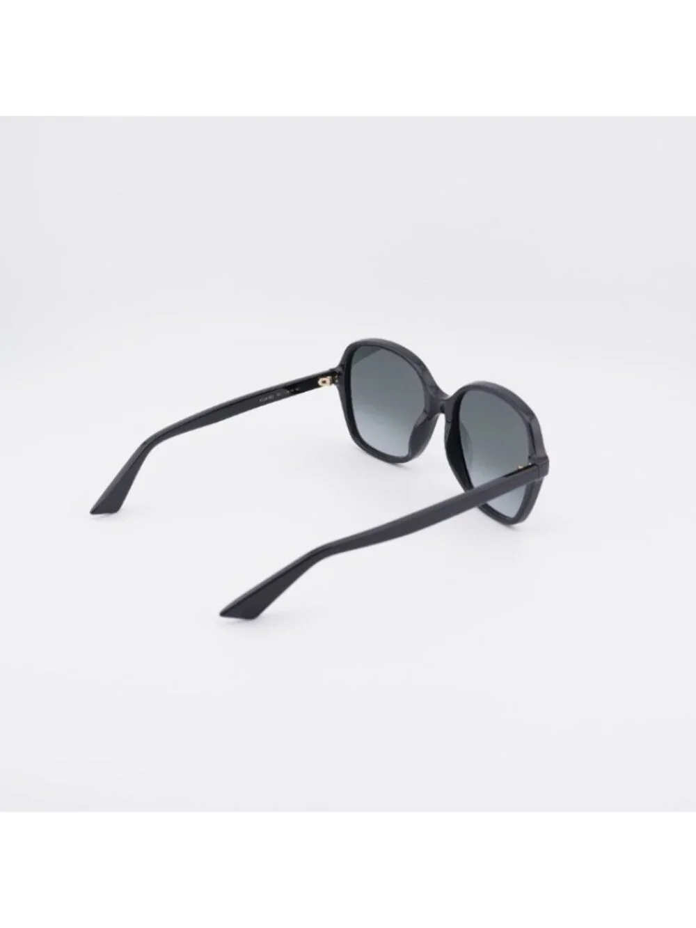 Gucci GG0092S 001 Women Sunglasses Black Butterfly Frame, Grey Lenses